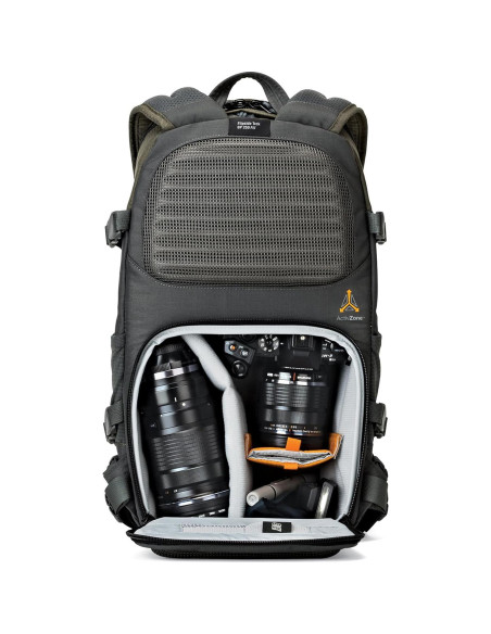 Mochila Lowepro Flipside Trek BP 250 AW Gris/Verde Oscuro