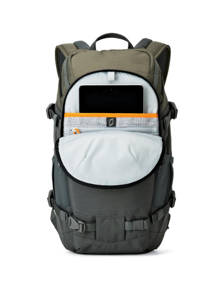 Mochila Lowepro Flipside Trek BP 250 AW Gris/Verde Oscuro