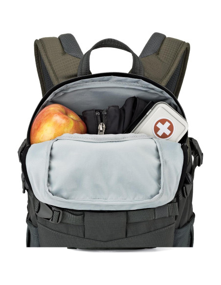 Mochila Lowepro Flipside Trek BP 250 AW Gris/Verde Oscuro