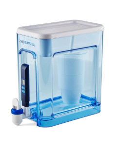 Dispensador de agua ZeroWater 22 tazas con medidor TDS