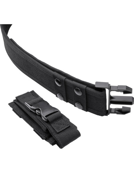 Cinturón Táctico BARSKA CX-600 Ajustable 86-111 cm con Bolsillos