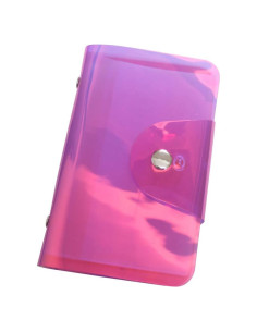 Organizador de Placas de Estampado VNC Rosa 20 Ranuras 6x12cm