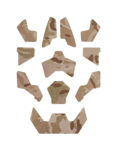 Parche Camo DÉJAME SER FAST SF 11 Pcs Nylon Táctico
