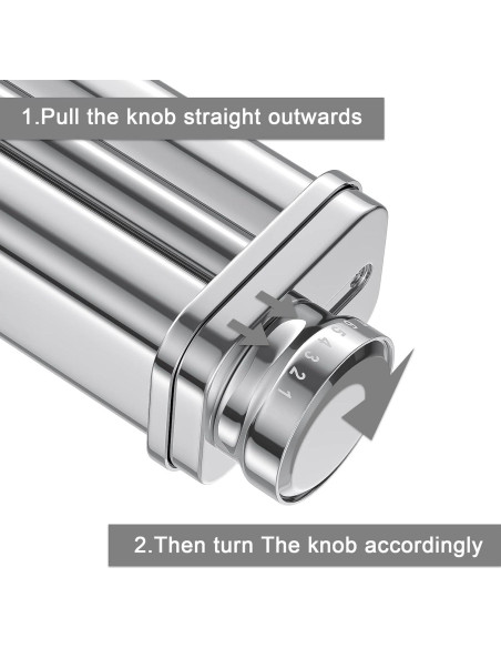 Accesorio de Pasta InnoMoon para Batidora KitchenAid - 3 Piezas