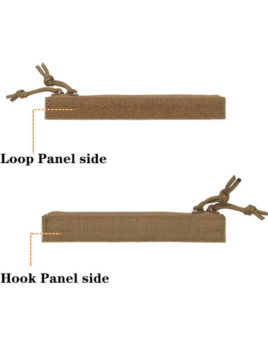 Inserto Superior Cremallera JFFCESTORE para Chaleco Táctico