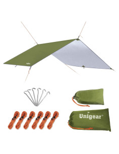 Toldo Impermeable Unigear 300x300cm UV para Camping