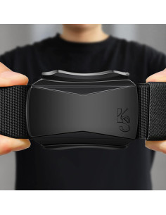 Cinturón KEMISANT Táctico Militar Elástico 3,81 cm Ajustable 2