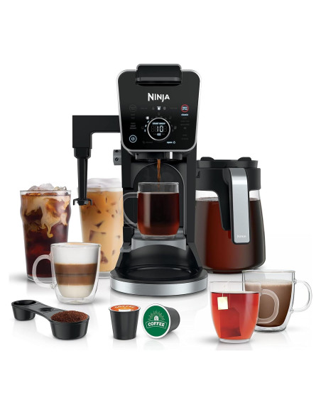 Cafetera Ninja DualBrew Pro CFP301 12 Tazas con Espumador