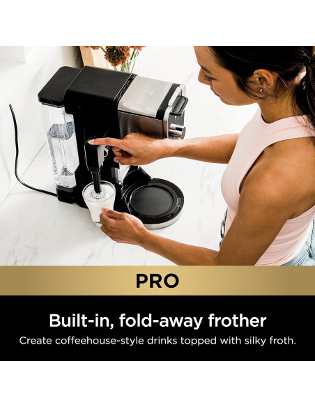 Cafetera Ninja DualBrew Pro CFP301 12 Tazas con Espumador