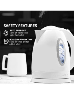 Hervidor Eléctrico OVENTE KP72W 1.7L Apagado Automático 2