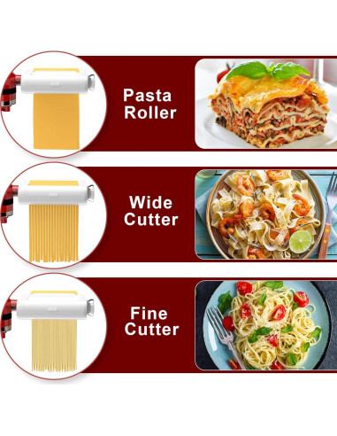 Accesorio 3 en 1 para Pasta KitchenAid TZCYOTO - Acero Inoxidable
