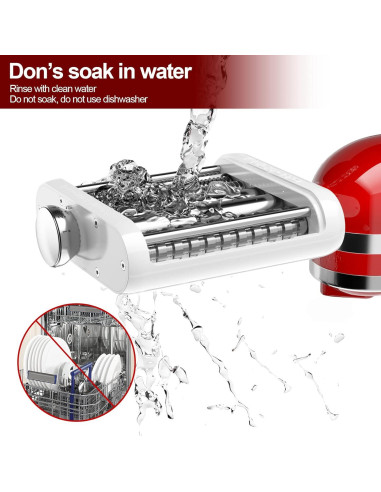 Accesorio 3 en 1 para Pasta KitchenAid TZCYOTO - Acero Inoxidable