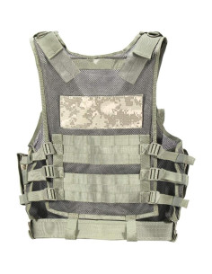 Chaleco Táctico vAv YAKEDA Ajustable Nylon Transpirable 2