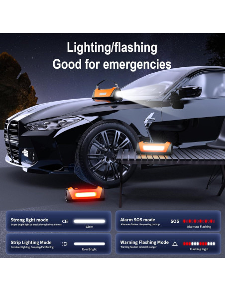 Arrancador de coche fmooostore PS-219 6000A con compresor