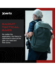 Mochila táctica Vertx Gamut EDC 25L CCW, verde timón 2