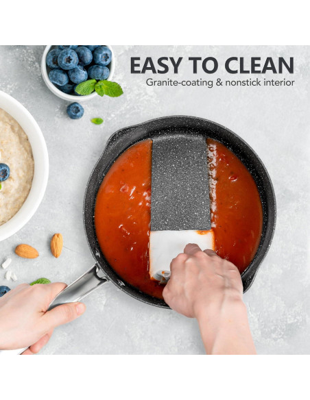 Juego de Cacerolas Antiadherentes MICHELANGELO 1.5-3L