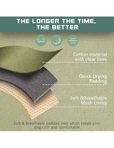 Arnés Táctico BUMBIN Verde M Ajustable Sin Tirones