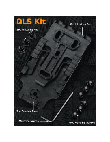 Adaptador de soporte Guayma para torniquete táctico