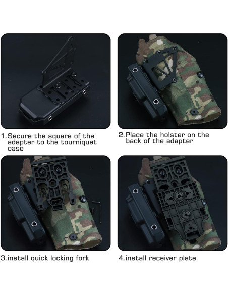 Adaptador de soporte Guayma para torniquete táctico
