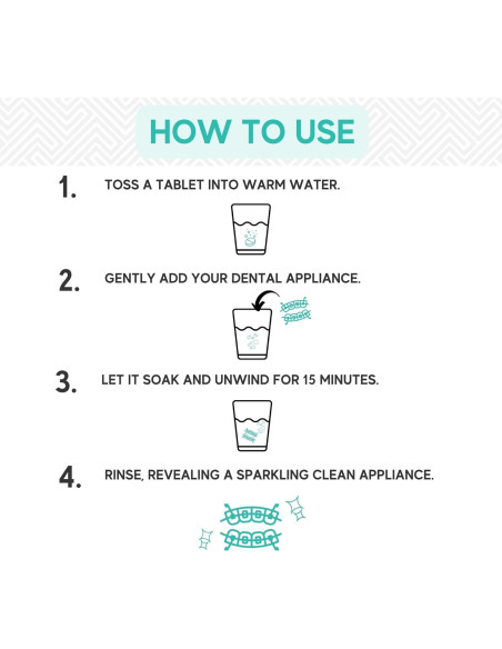 Tabletas Limpiadoras Avistar 60 Paquete - Cuidado Dental