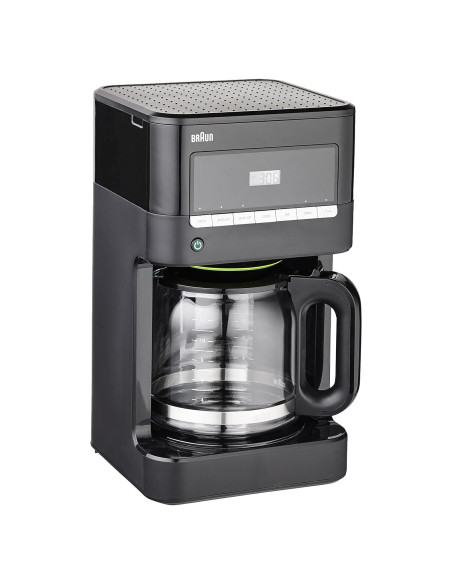 Cafetera de Goteo Braun Brew Sense 12 Tazas Negra KF7000BK