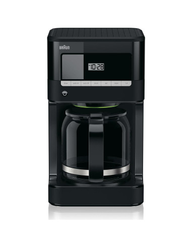 Cafetera de Goteo Braun Brew Sense 12 Tazas Negra KF7000BK
