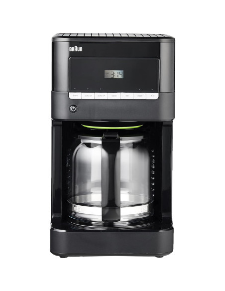 Cafetera de Goteo Braun Brew Sense 12 Tazas Negra KF7000BK