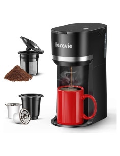 Cafetera Horavie K1100 Compacta para 1 Taza 177 a 354 ml