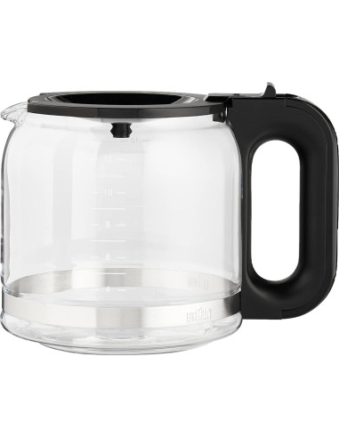 Cafetera de Goteo Braun Brew Sense 12 Tazas Negra KF7000BK