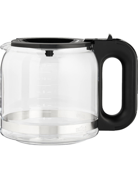 Cafetera de Goteo Braun Brew Sense 12 Tazas Negra KF7000BK