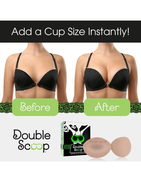 Inserts Push Up Double Scoop A/B, C, D con Cinta Adhesiva