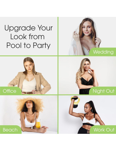 Inserts Push Up Double Scoop A/B, C, D con Cinta Adhesiva