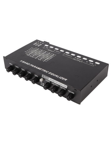 Ecualizador de Coche DAUZ 5 Bandas Ajustables Audio