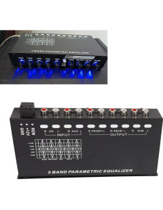 Ecualizador de Coche DAUZ 5 Bandas Ajustables Audio 2