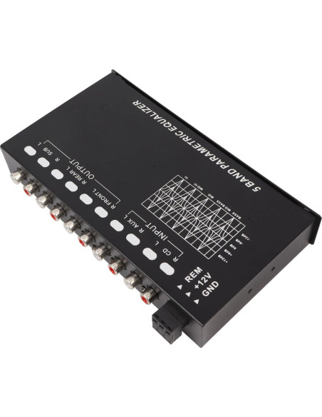 Ecualizador de Coche DAUZ 5 Bandas Ajustables Audio