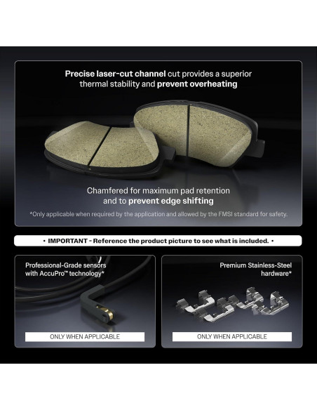 Kit Pastillas de Freno Cerámicas CMX KCX-100415 para Mercedes