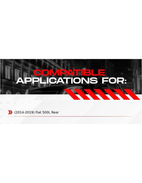 Kit de Frenos R1 Concepts Serie Carbon para Fiat 500L 2014-2019