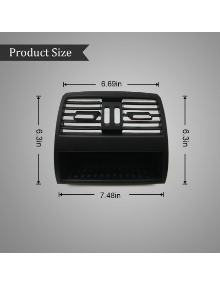 Rejilla de Aire Trasera Jaronx para BMW 5 2010-2016