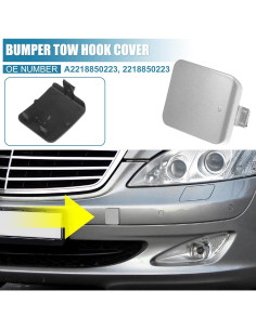 Cubierta gancho remolque X AUTOHAUX para Mercedes-Benz S 2007-2009 2