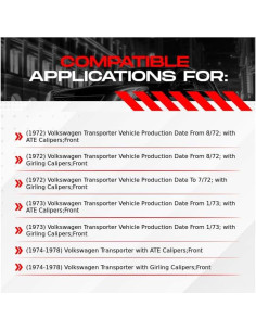 Kit de Frenos R1 Concepts eLINE para Volkswagen 72-78 2