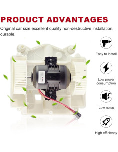 Motor de Soplador A/C TOPAZ 2218202714 Compatible Mercedes 2