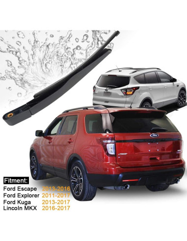 Brazo Limpiaparabrisas Trasero AUTOBOO para Ford y Lincoln