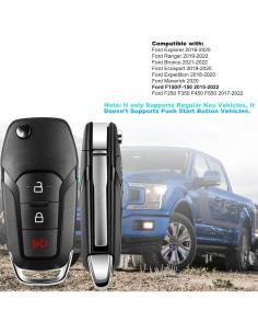 Control Remoto Ford F-150 F-250 F-350 2015-2022 Sin Llave 2