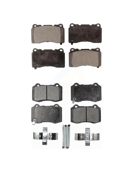 Kit Pastillas de Freno Cerámicas TEC KTC-100001 Del/Tras