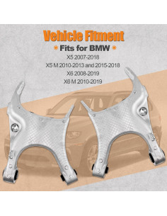 Juego de Brazo de Control Inferior Trasero ARSTAK para B-M-W 2