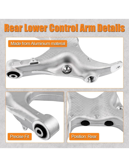 Juego de Brazo de Control Inferior Trasero ARSTAK para B-M-W