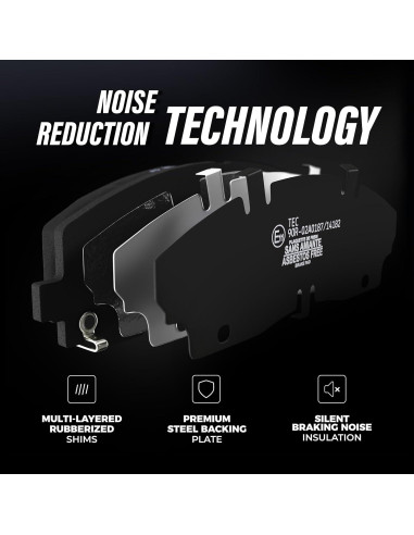 Kit Pastillas de Freno Cerámicas TEC KTC-100001 Del/Tras