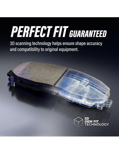 Kit Pastillas de Freno Cerámicas TEC KTC-100001 Del/Tras