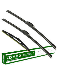 Juego de Limpiaparabrisas ZIXMMO para Hyundai y Mazda 3 Piezas