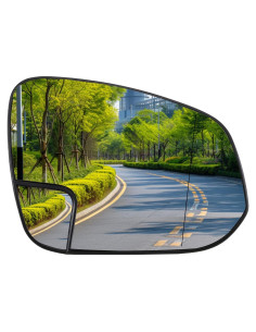 Cristal Espejo Lateral Derecho Toyota Hilux 2015-2019 - Calefacción